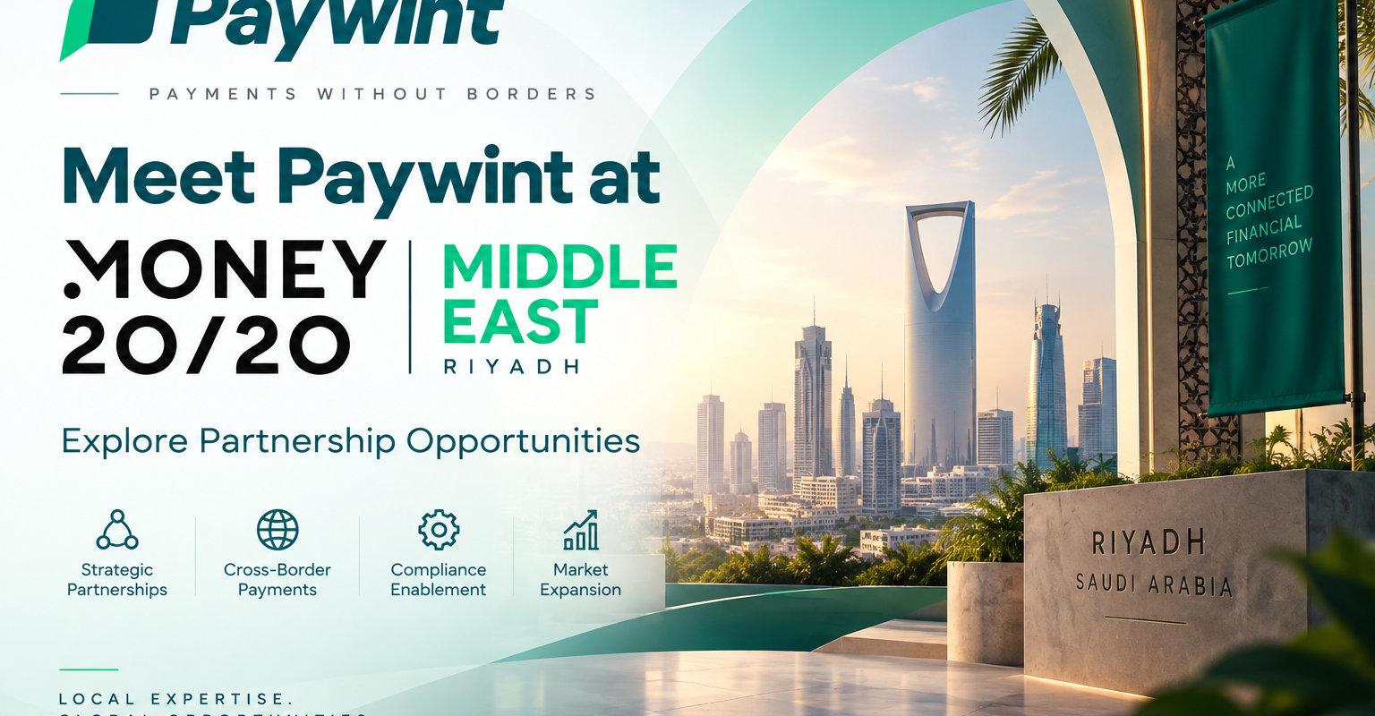 Meet Paywint at Money20/20 Middle East in Riyadh & Explore Partnership Opportunities